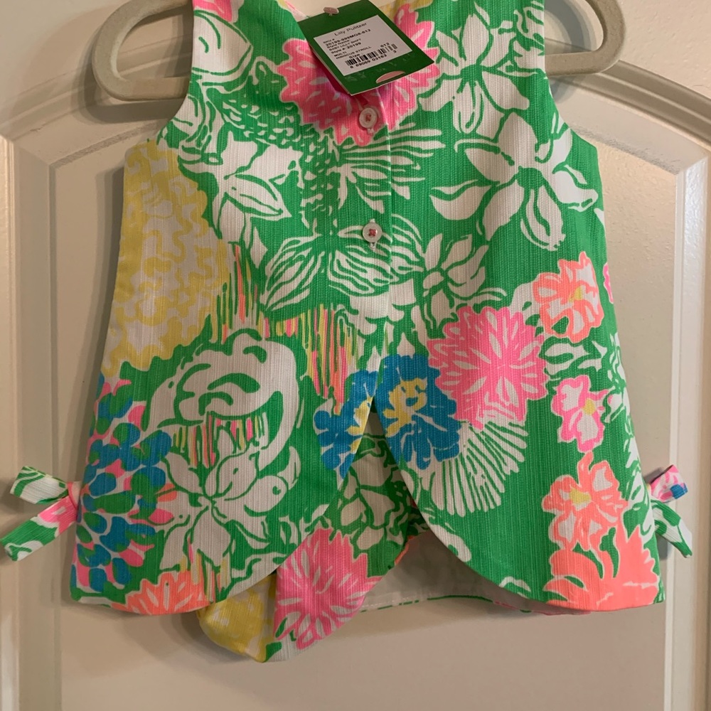 Lilly Pulitzer 2 piece bloomer set
